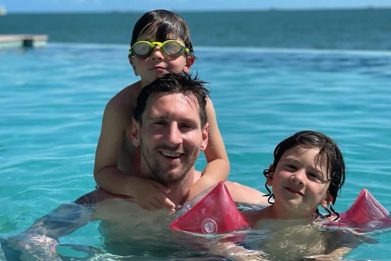 Lionel Messi se hospedó en el sur de Miami junto con su esposa Antonela Roccuzzo y sus tres hijos