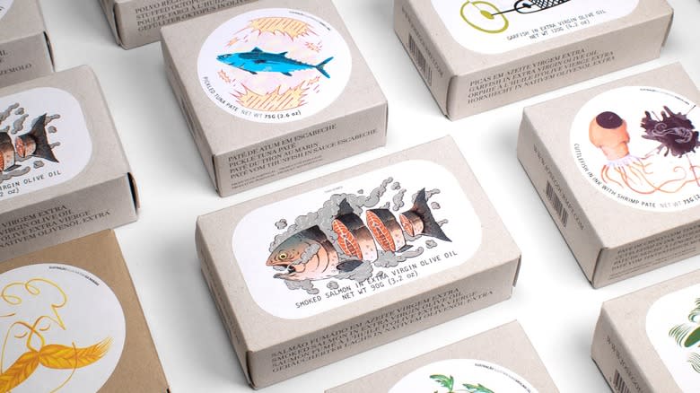 Tins of Jose Gourmet fish