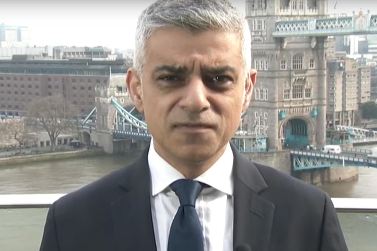 Sadiq Khan said he had more to do in the last 24 hours than respond to Tweets