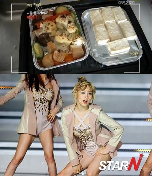 Nicole's lunchbox revealed