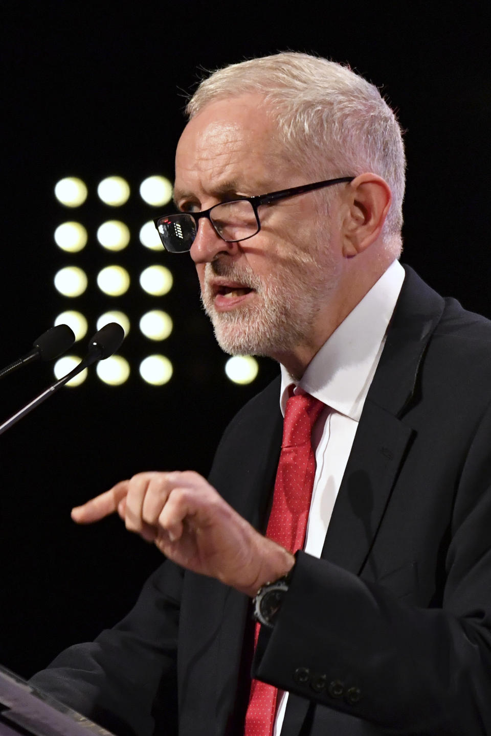 <em>Cause for thought – Labour leader Jeremy Corbyn asked the Prime Minister to “respect the will of the House” and pause Universal Credit (Pictures: AP) </em>