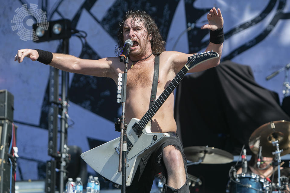 airbourne 001 2022 Aftershock Fest Shakes Sacramento with KISS, My Chemical Romance, Slipknot, and More: Recap + Photos