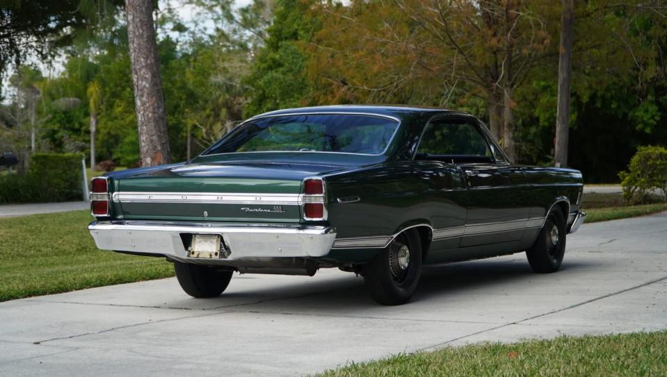 1967 ford fairlane 500 hardtop w code 4 speed rear