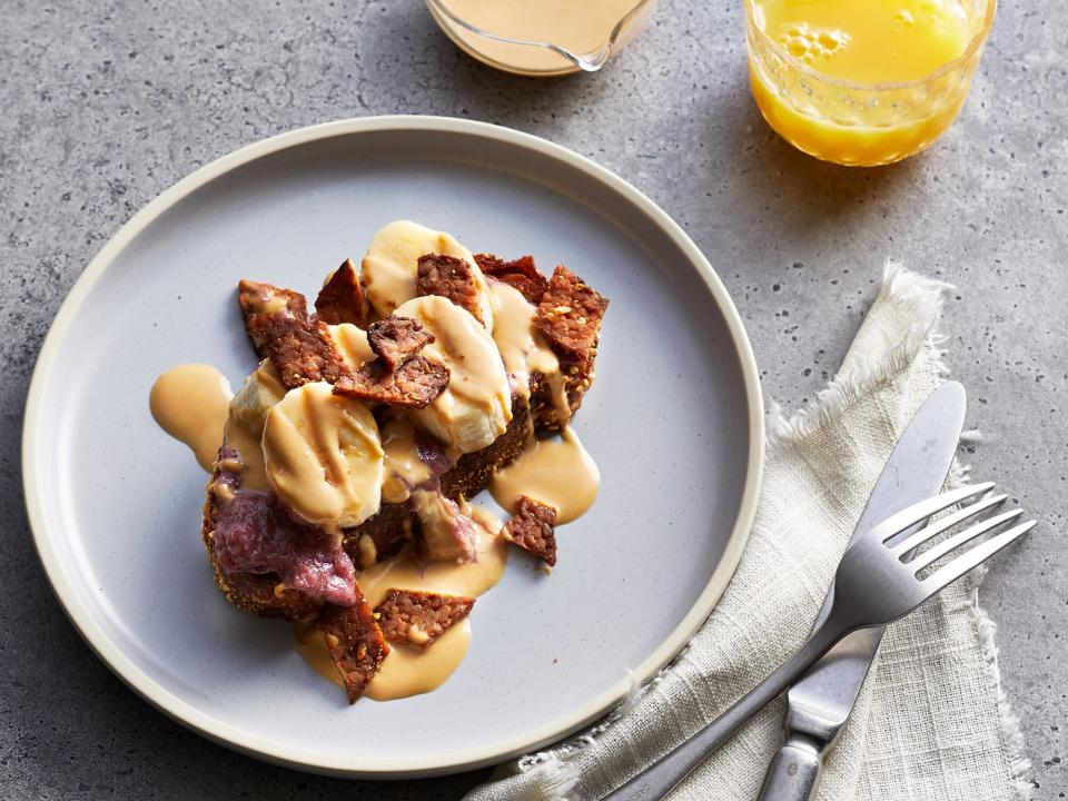 Elvis-Style Vegan French Toast