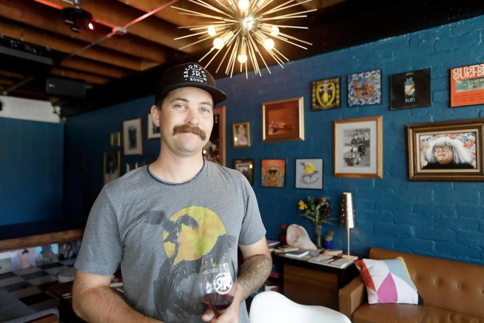 Tyler Clark, who previously founded Libertine Brewing Co. with his wife, Shannon, opened the Raconteur Room, a wine and beer bar in downtown Atascadero in 2019.