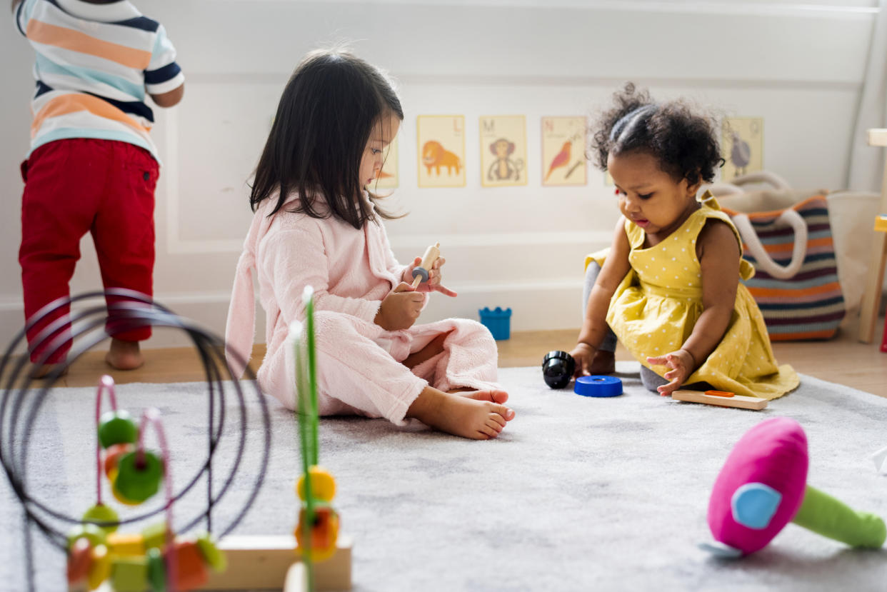 New research has revealed the cost of childcare has risen in the UK (Getty)