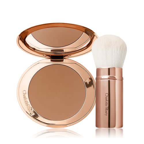 <p><a href="https://go.redirectingat.com?id=74968X1596630&url=https%3A%2F%2Fwww.charlottetilbury.com%2Fus%2Fproduct%2Fairbrush-bronzer-brush-kit&sref=https%3A%2F%2Fwww.harpersbazaar.com%2Fbeauty%2Fmakeup%2Fg40719573%2Fcharlotte-tilbury-summer-sale%2F" rel="nofollow noopener" target="_blank" data-ylk="slk:Shop Now;elm:context_link;itc:0;sec:content-canvas" class="link rapid-noclick-resp">Shop Now</a></p><p>The Airbrush Bronzing Kit</p><p>$86.70</p><p>us.charlottetilbury.com</p>