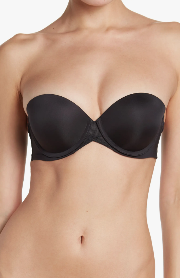 Litewear Push-Up Strapless Bra