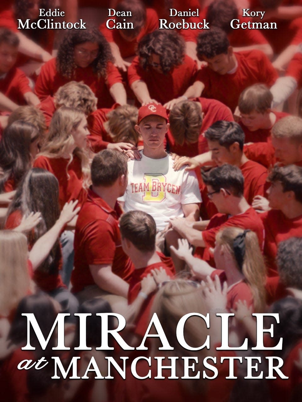 "Miracle at Manchester" will be shown on Saturday and Sunday at Canton Palace Theatre. The movie stars Stark County native Eddie McClintock, who also directs the film.