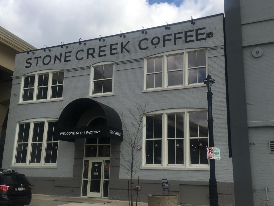 Stone Creek Coffee's Factory Cafe is near the Milwaukee Intermodal Station.