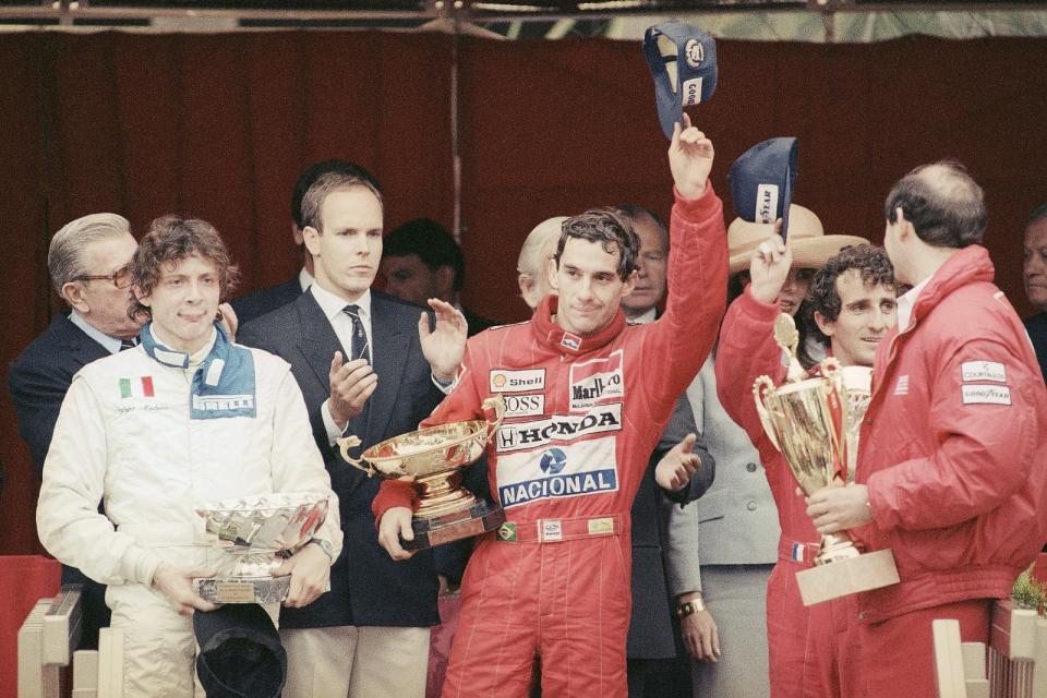 F1車手洗拿（Ayrton Senna）比賽中車禍逝世30週年。美聯社