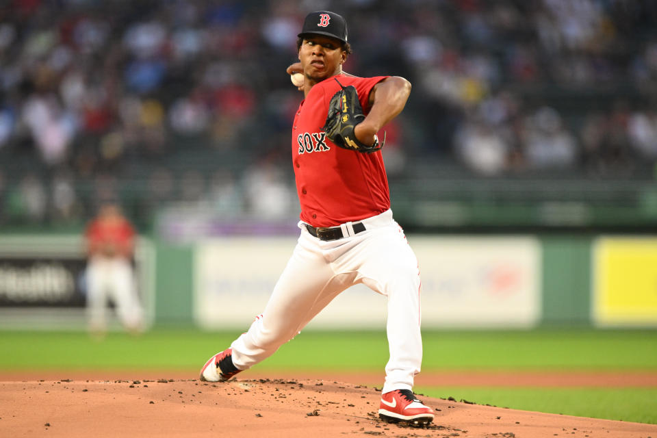 波士頓紅襪Brayan Bello。（MLB Photo by Brian Fluharty/Getty Images）