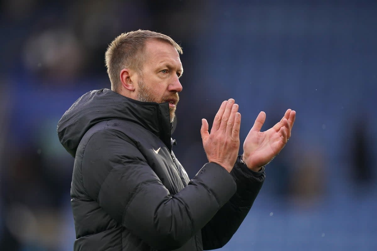 Graham Potter is looking forward to recharging during the international break (Mike Egerton/PA) (PA Wire)