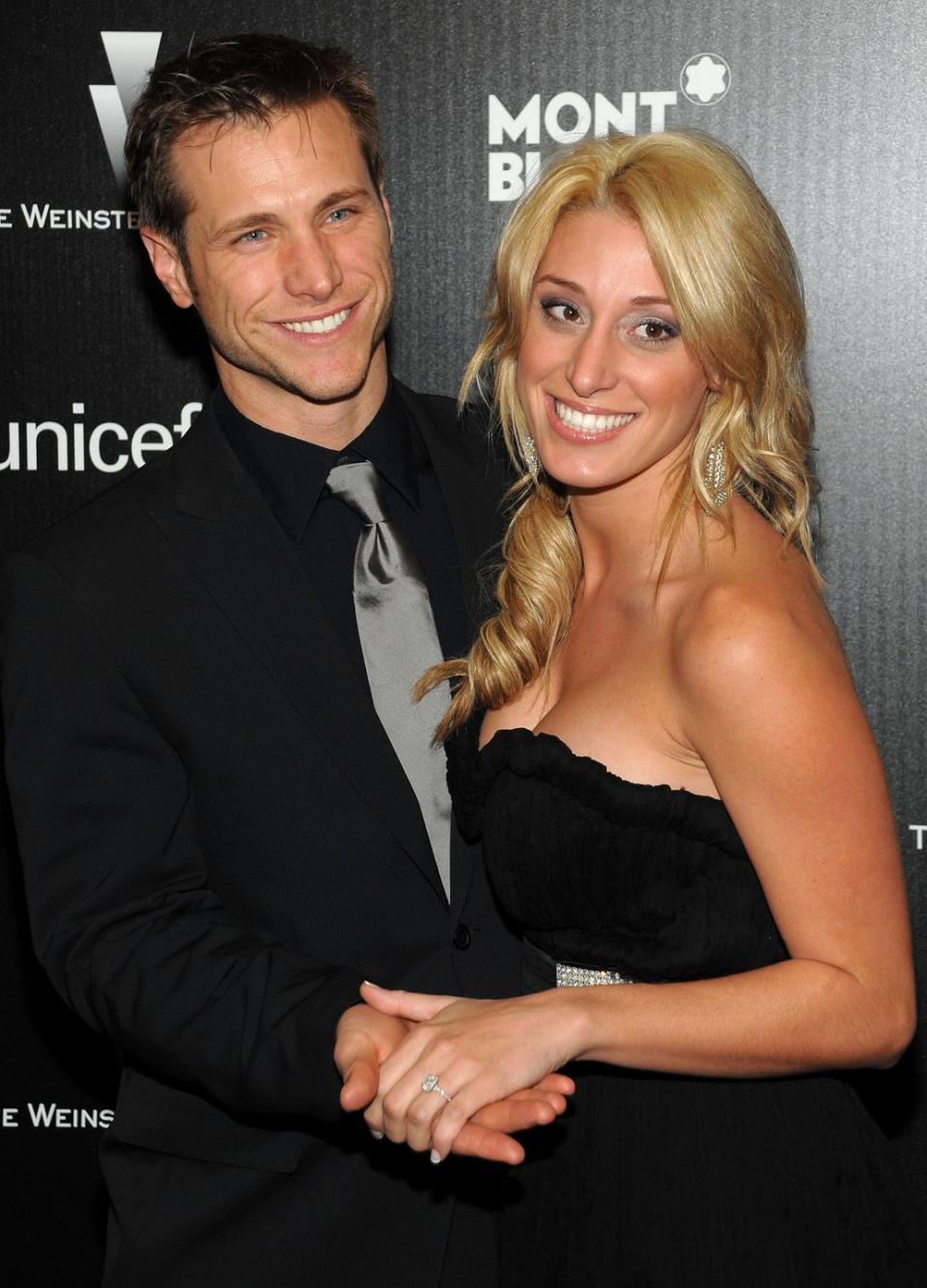 <p>Jake Pavelka, the OG pilot Bachelor, gave his final rose to Vienna Girardi. He proposed with a <a href="https://www.instyle.com/news/bachelor-vienna-girardis-engagement-ring-details" rel="nofollow noopener" target="_blank" data-ylk="slk:2.72-carat platinum diamond ring;elm:context_link;itc:0;sec:content-canvas" class="link ">2.72-carat platinum diamond ring</a> that was eventually returned to producers. In one of the most dramatic breakups of all time, ABC took time out of <em>The Bachelorette</em> to <a href="https://www.youtube.com/watch?v=MVhkq4sqEZE" rel="nofollow noopener" target="_blank" data-ylk="slk:air all of the couple’s dirty laundry on national TV;elm:context_link;itc:0;sec:content-canvas" class="link ">air all of the couple’s dirty laundry on national TV</a>. The pair addressed infidelity rumors, and their vicious breakup is hard to watch.</p>
