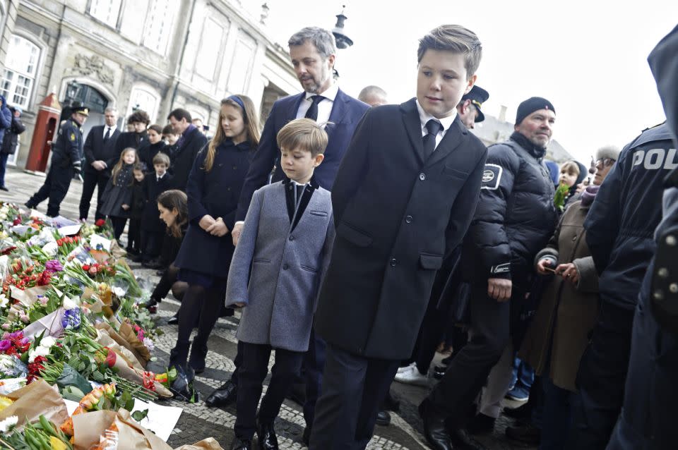 Prince Frederik was also in attendance. Photo: Getty Images