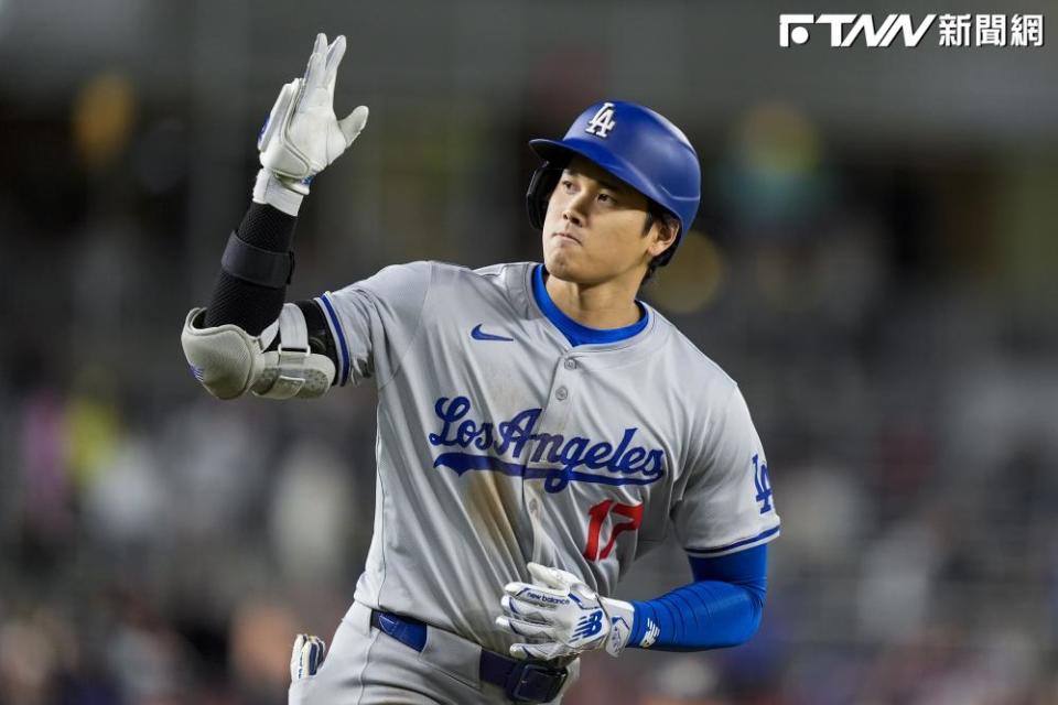 大谷翔平再度開轟。（圖／美聯社）