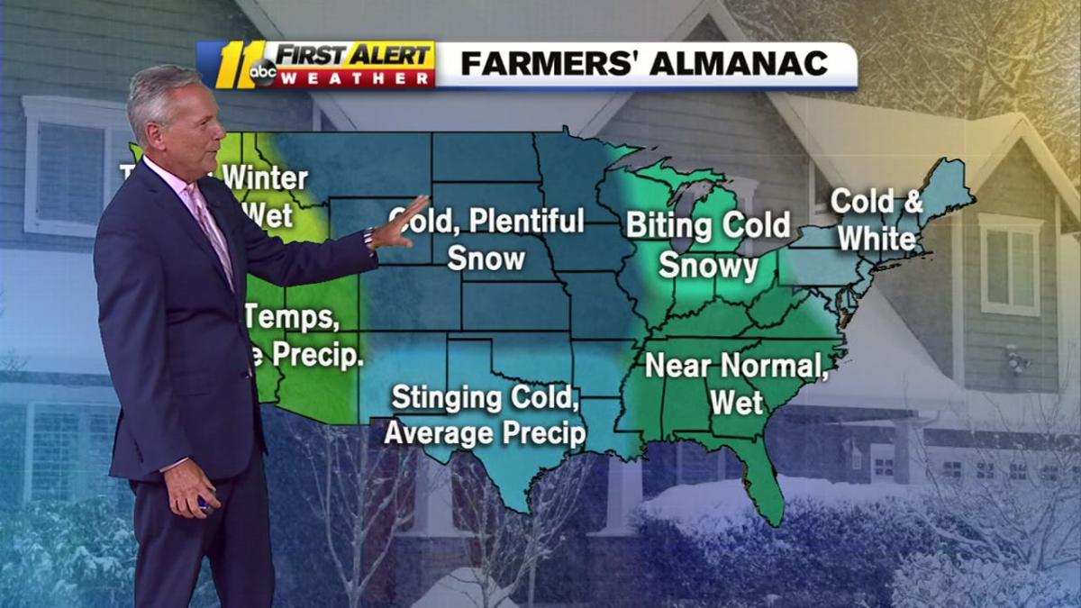 Farmer's Almanac releases its winter forecast