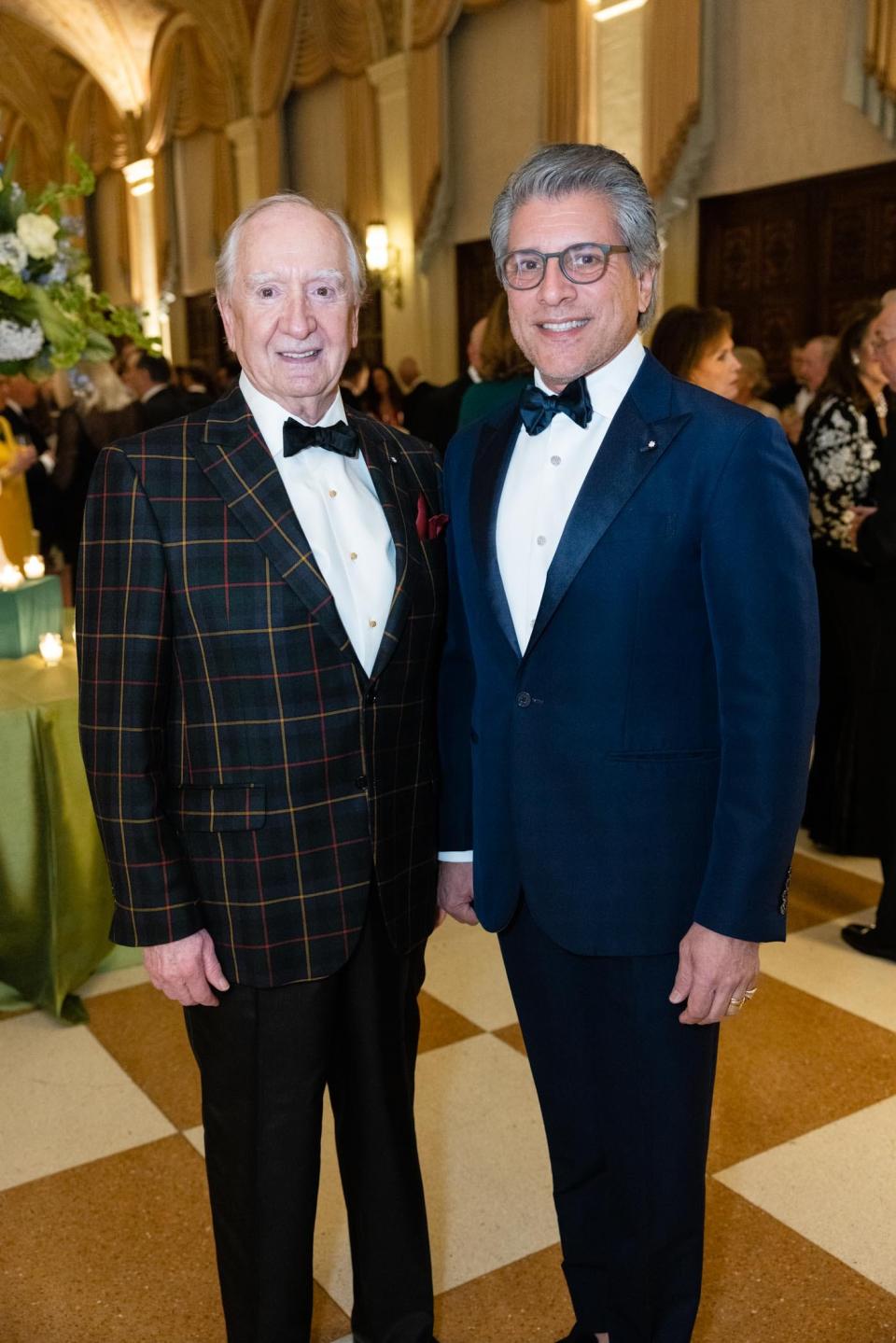 James Borynack and Adolfo Zarulegui at The Ireland Fund Emerald Isle Ball at The Breakers on Feb. 16, 2023. This year's ball is set for Feb. 15, also at The Breakers.