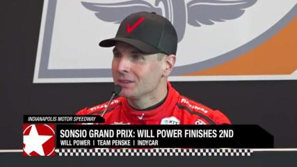 Will Power finishes 2nd at the Sonsio Grand Prix