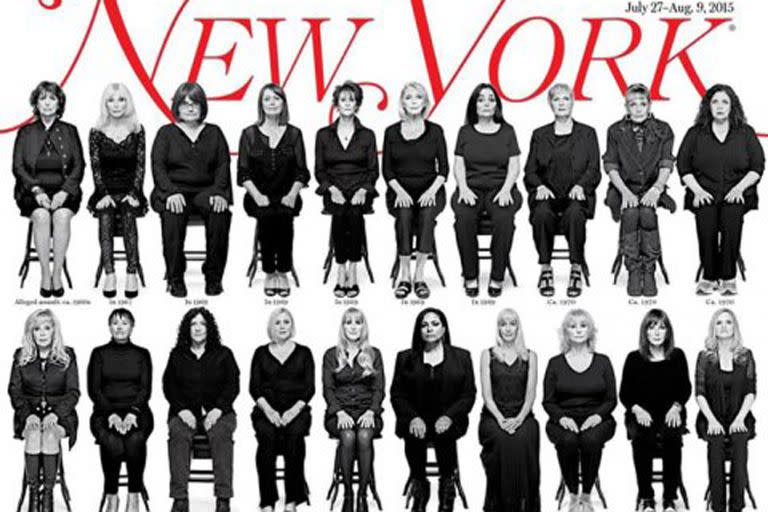 Así es la tapa de la revista en la que 35 mujeres cuentan cómo fueron abusadas por Bill Cosby