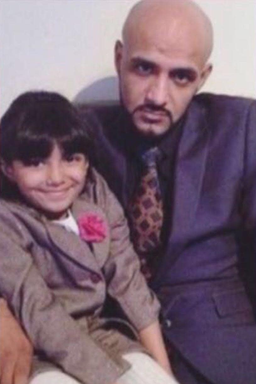 Victim: Mohamed Al-Zufairi was waiting for his daughter Hannin to buy sweets when he was stabbed