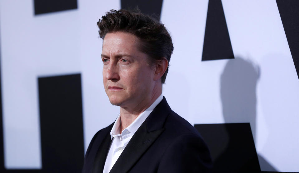 Director David Gordon Green poses at a premiere for the movie "Halloween" in Los Angeles, California, U.S., October 17, 2018. REUTERS/Mario Anzuoni