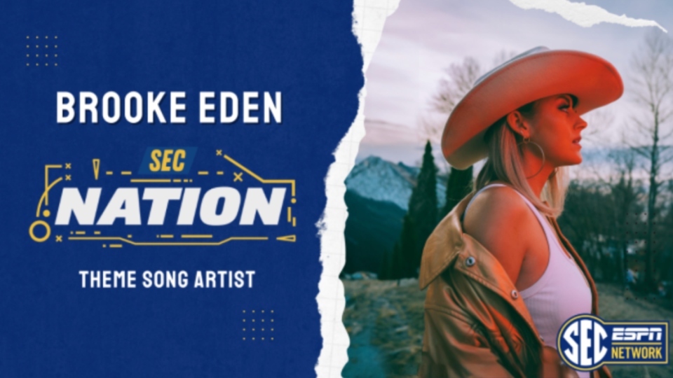 SEC Network has commissioned country artist Brooke Eden to recreate its theme song.