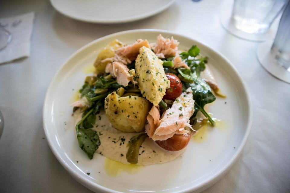 Salmon Nicoise at P.S. Cafe at Ann Siang Hill. (Photo: Zat Astha for Yahoo Lifestyle Singapore)