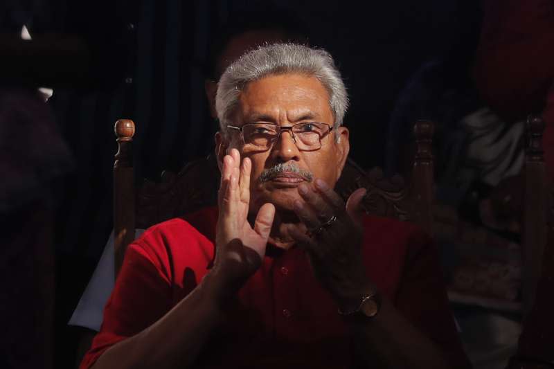 斯里蘭卡總統大選：親中國的拉賈帕克薩勝選（AP）
