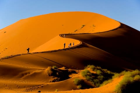 Namibia's dunes - Credit: GETTY