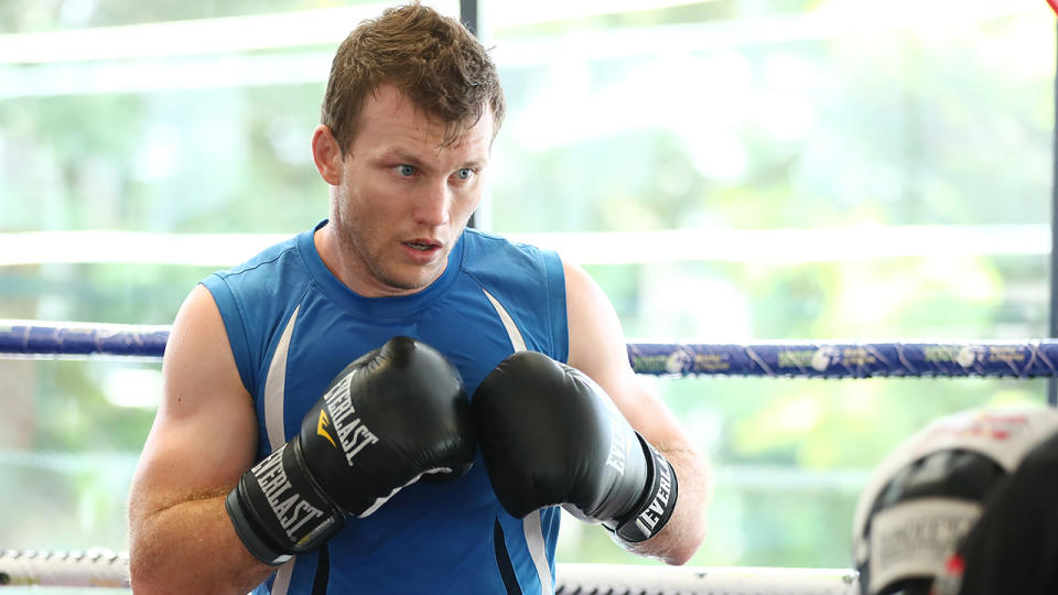 Horn’s fight against undefeated Crawford is arguably the biggest of his career. Pic: Getty