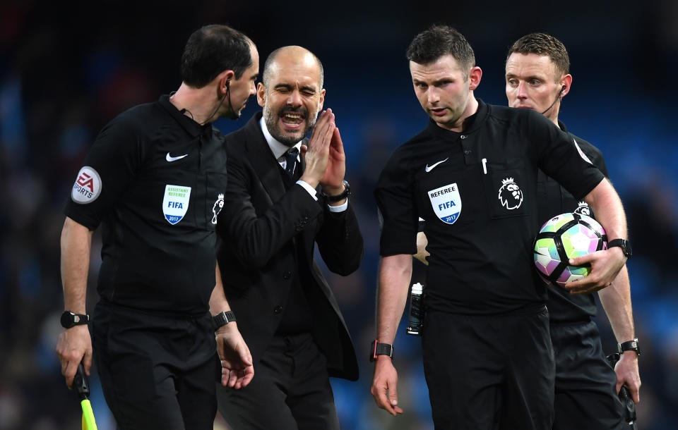 The Manchester City boss is no stranger to run-of-the-mill arguments with rival coaches and referees and he has sometimes gone even further