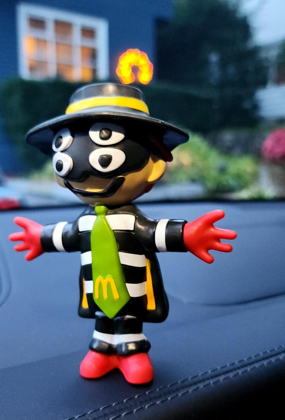 My collectible Hamburglar from the Cactus Plant Flea Market Box, McDonald's limited edition adult meal.