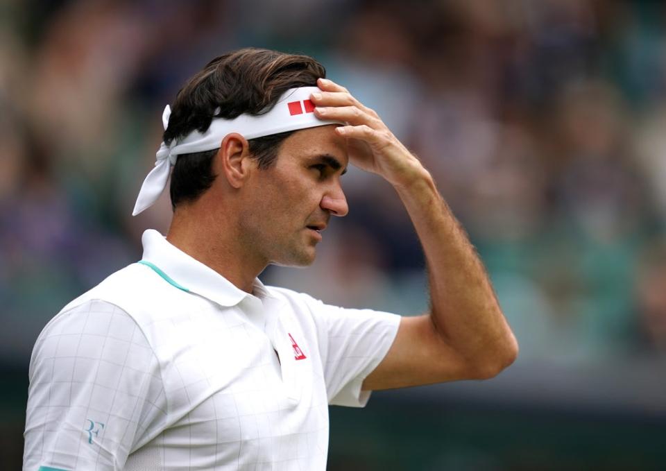 Roger Federer says he is “extremely unlikely” to be fit for next year’s Wimbledon (John Walton/PA) (PA Wire)