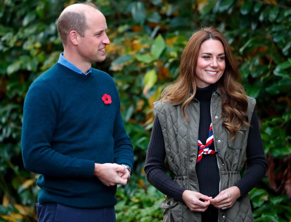 Prince William, Duke of Cambridge and Catherine, Duchess of Cambridge visit Alexandra Park Sports Hub to meet with Scouts from across the area and learn more about the Scouts' #PromiseToThePlanet campaign on day two of COP26 on November 1, 2021 in Glasgow, Scotland. 2021 sees the 26th United Nations Climate Change Conference which will run from 31 October for two weeks, finishing on 12 November. It was meant to take place in 2020 but was delayed due to the Covid-19 pandemic.