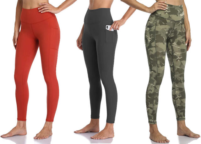 TikTok Leggings : Women's Yoga Pants with Pockets High Waisted