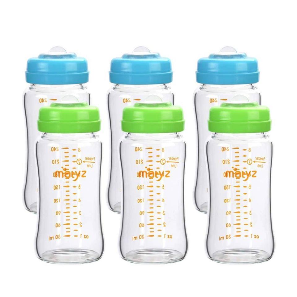 5) Matyz Glass Breastmilk Storage Bottles