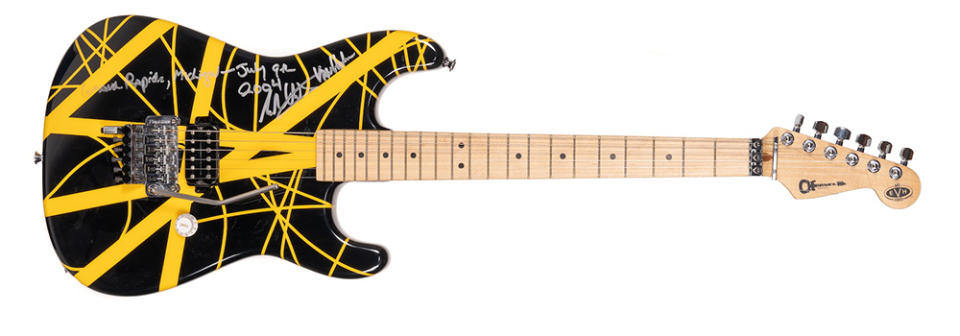 Eddie Van Halen's EVH electric guitars