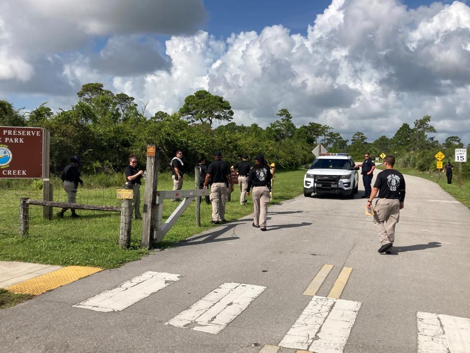 Port St. Lucie police are investigating after a 25-year-old man from Miami was found dead with a gunshot wound at Savannas Preserve State Park - Evans Creek on Aug. 8, 2023.