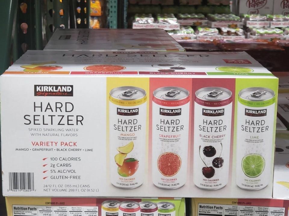 Kirkland hard seltzer