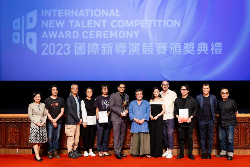 ▲第25屆台北電影節，2023國際新導演競賽頒獎典禮。（圖／台北電影節）