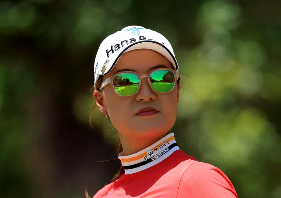 Minjee Lee of Australia follows her tee shot on the second hole during the third round of the 2022 U.S. Women’s Open at Pine Needles Lodge and Golf Club on June 04, 2022, in Southern Pines, North Carolina. (Photo by David Cannon/Getty Images)