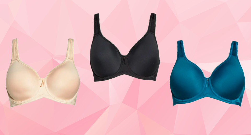 The Wacoal Basic Beauty Underwire Contour Bra has been dubbed 'perfect' by Nordstrom shoppers.