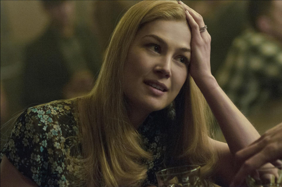 <div><p>"Rosamund Pike was an absolute monster in <i>Gone Girl</i> and I can never look at her the same way again, which is sad because my wife loves <i>Pride and Prejudice</i> but I just keep feeling bad for Mr. Bingley."</p><p>—<a href="https://www.reddit.com/r/AskReddit/comments/4cpq1h/comment/d1kfvcx/?utm_source=share&utm_medium=web2x&context=3" rel="nofollow noopener" target="_blank" data-ylk="slk:u/mav_FIVE;elm:context_link;itc:0;sec:content-canvas" class="link ">u/mav_FIVE</a></p></div><span> 20th Century Fox / Everett Collection</span>