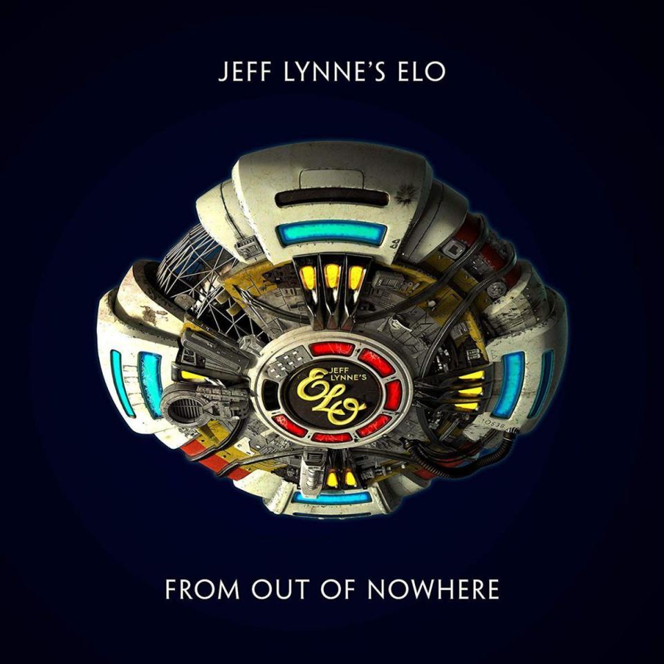 Jeff Lynne's ELO From out of Nowhere Album Cover Artwork