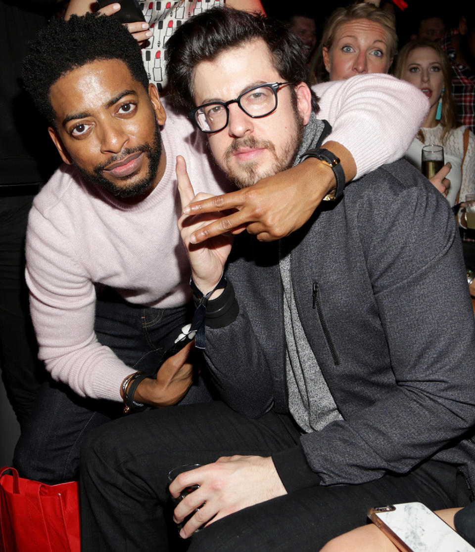 Shaun Brown and Christopher Mintz-Plasse