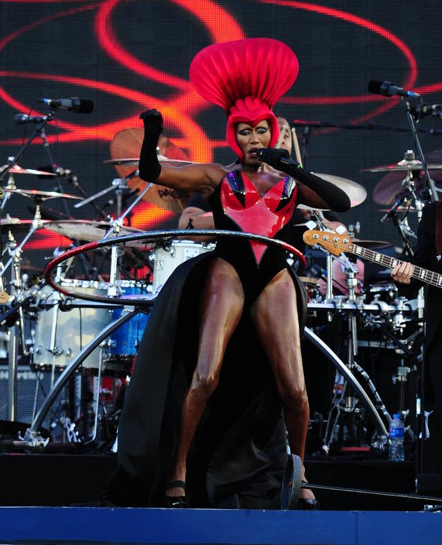 Singer Grace Jones