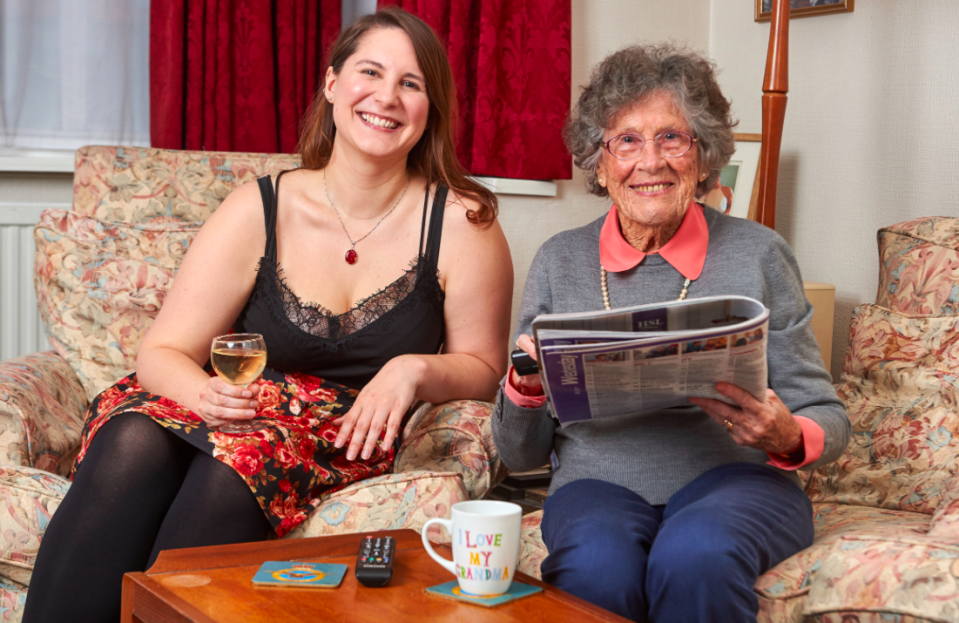 <em>The pair love nothing more than sitting down with a cuppa while watching The Chase (Caters)</em>