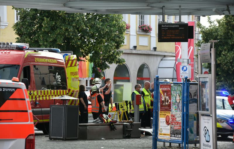 Police arrest suspect in German town of Wuerzburg after stabbing