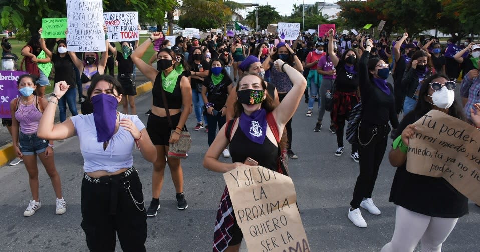 Protesta de mujeres